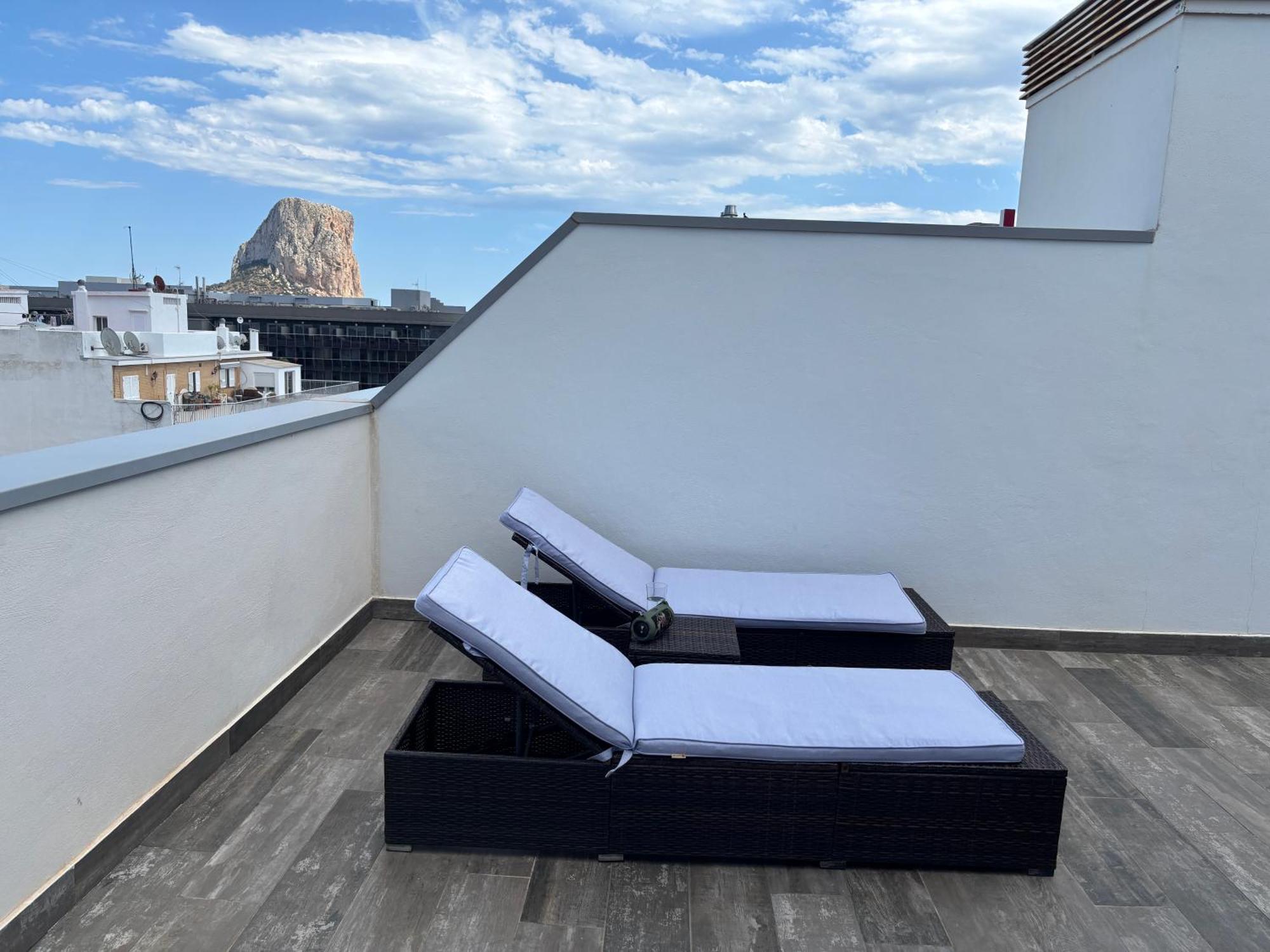 Isea Penthouse Calpe Apartment Bagian luar foto